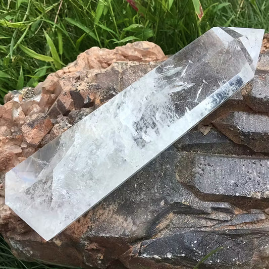 Clear Quartz Crystal Tower