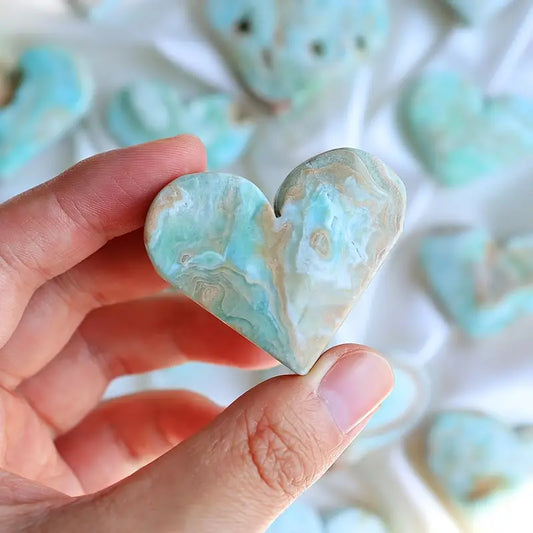 Hemimorphite hearts