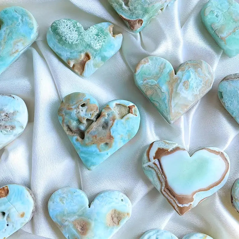 Hemimorphite hearts